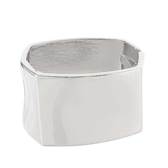 Square Bangle Hinge Bracelet - Picture 3 of 3